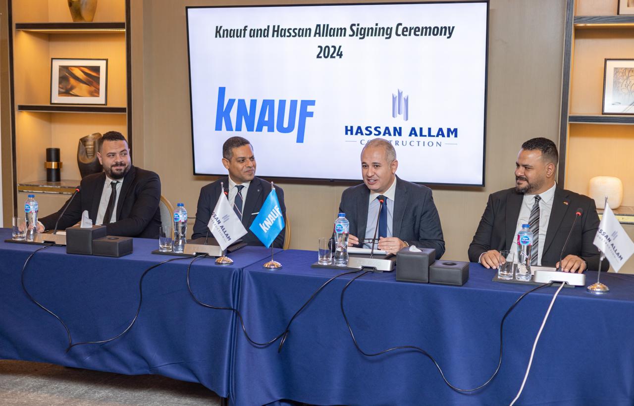 Knauf, Hassan Allam team up to supply construction materials