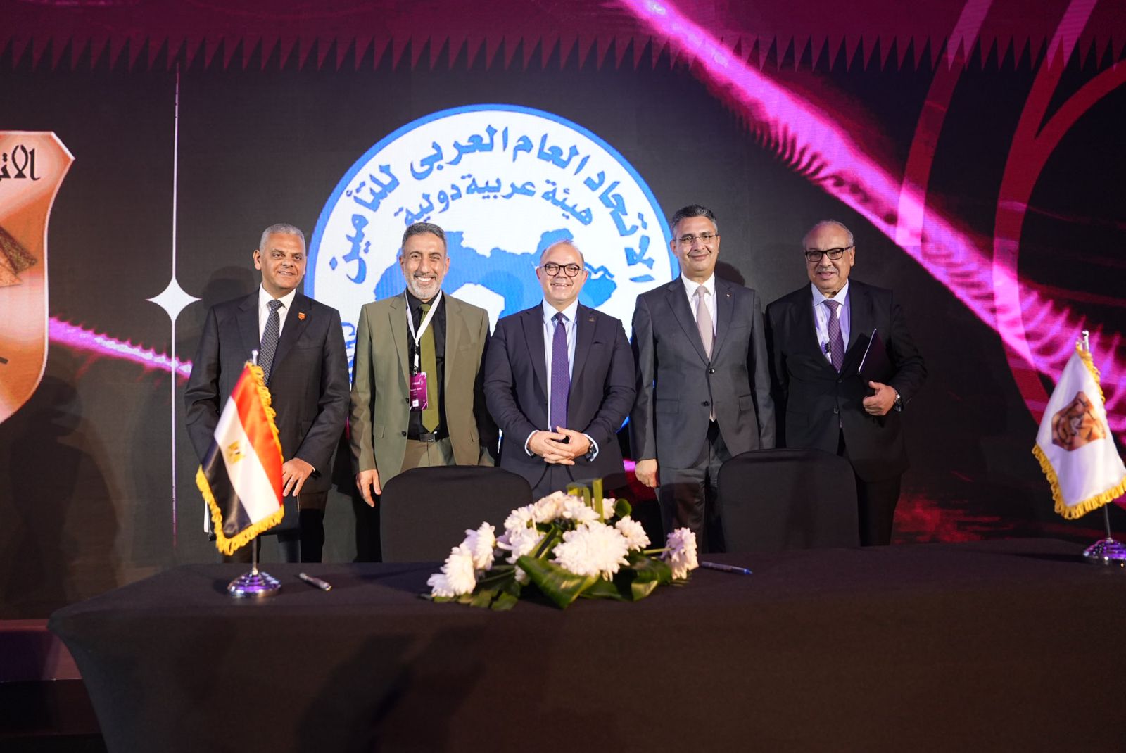 رئيس الرقابة المالية يشهد توقيع عدد من مذكرات التفاهم لدعم نشاط التأمين