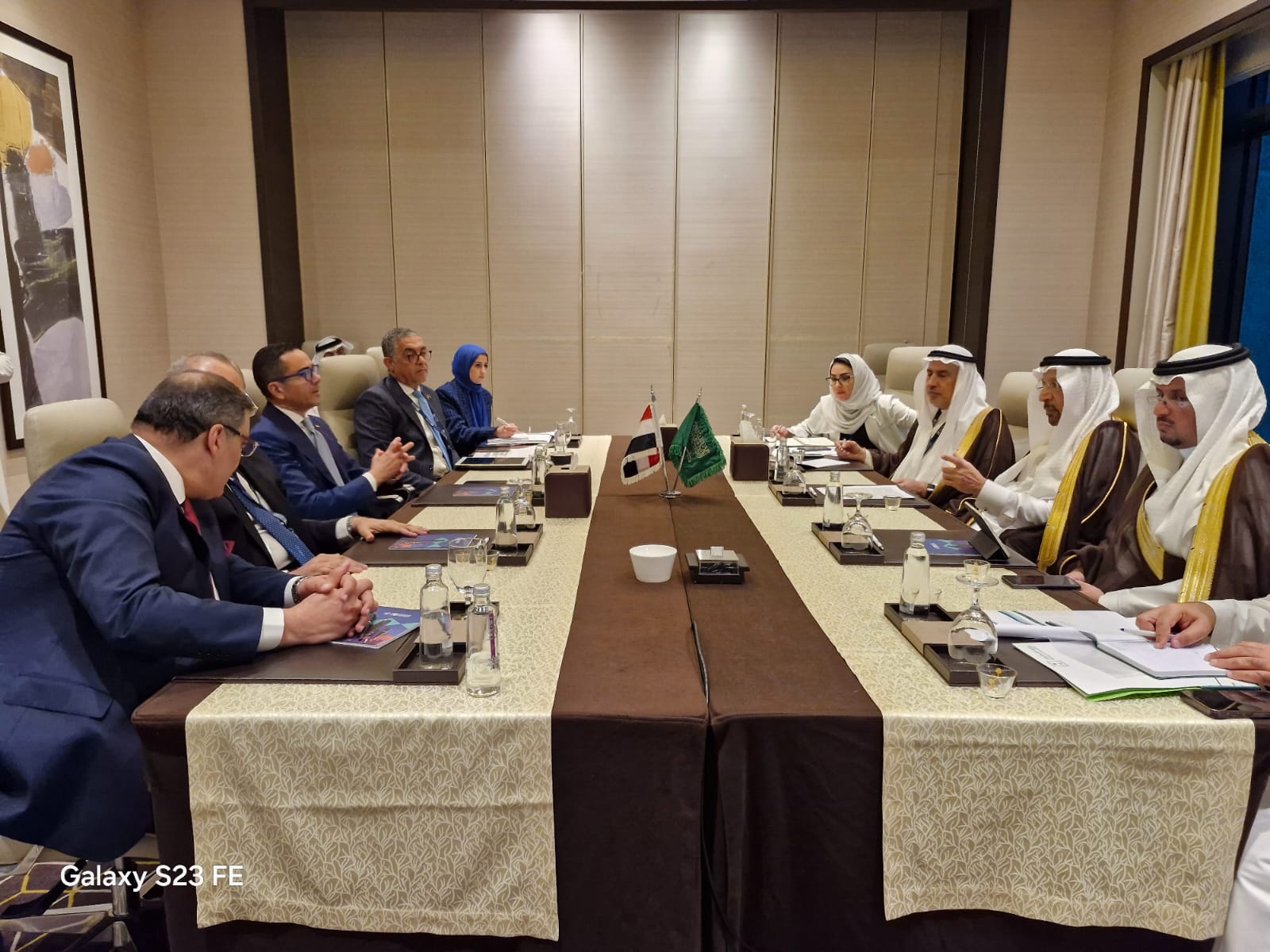 وزير الاستثمار  يلتقي نظيره السعودي لبحث سبل تنمية العلاقات الاقتصادية