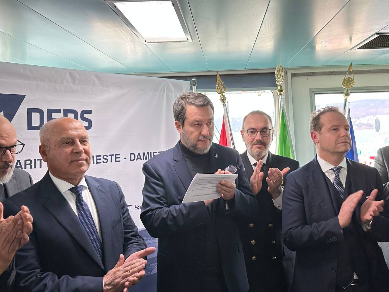 كامل الوزير يشهد  احتفالية تشغيل خط الرورو المصري الايطالي