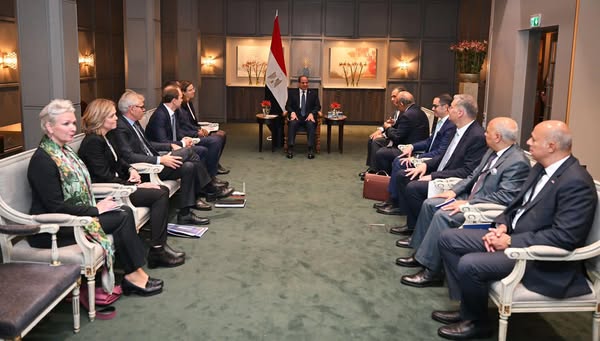 بحضور السيسي .. توقيع عقد بين إمباور النرويجية وماجد الفطيم لتنفيذ مشروع للطاقة الشمسية في مصر