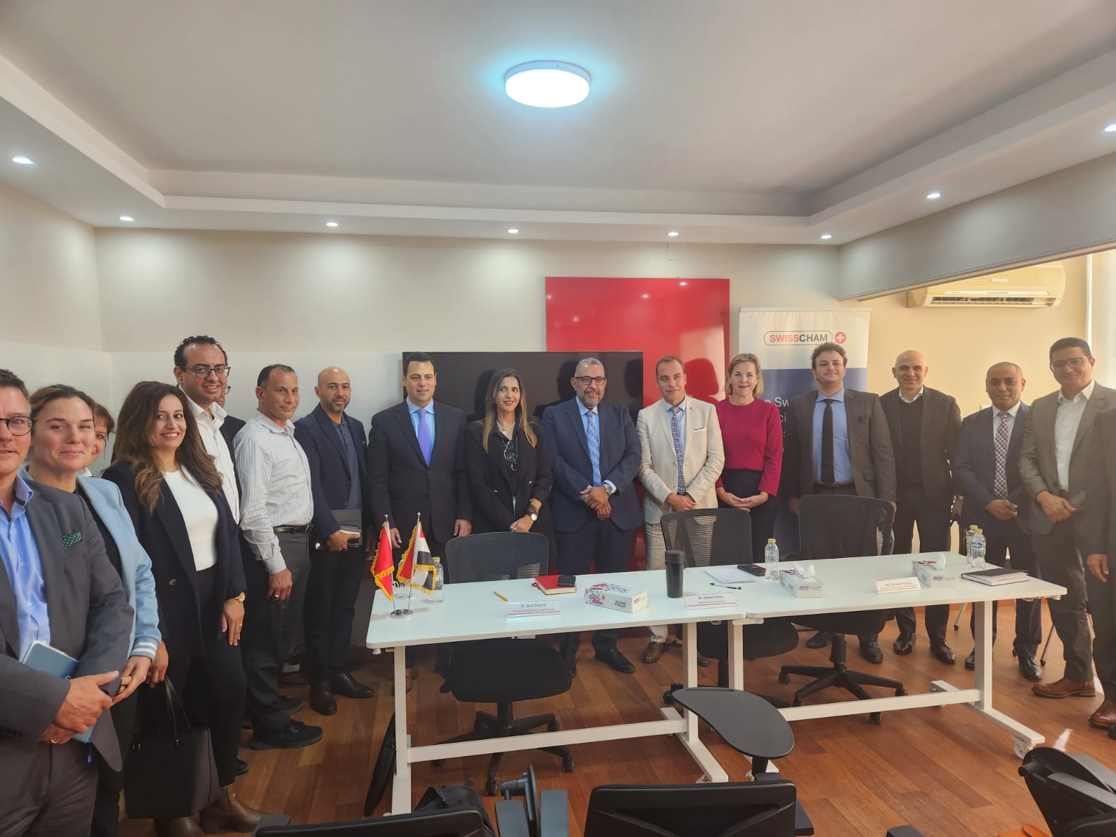 غرفة التجارة السويسرية تعقد اجتماعاً لقادة الصناعة لمناقشة دور صندوق النقد الدولي في مصر