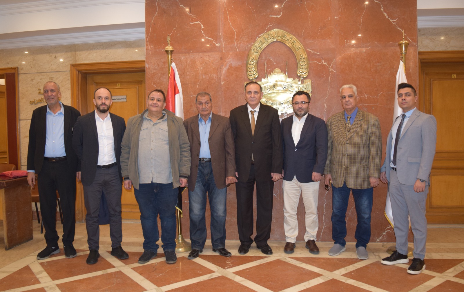 "مواد البناء بغرفة القاهرة" تستقبل جمعية مصدري الصلب التركية لبحث سبل تعاون جديدة