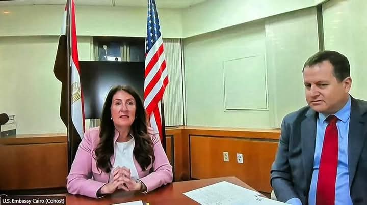 السفيرة الأمريكية: الرعاية الصحية في مصر توفر فرصا استثمارية واعدة تصل إلى 40 مليار دولار