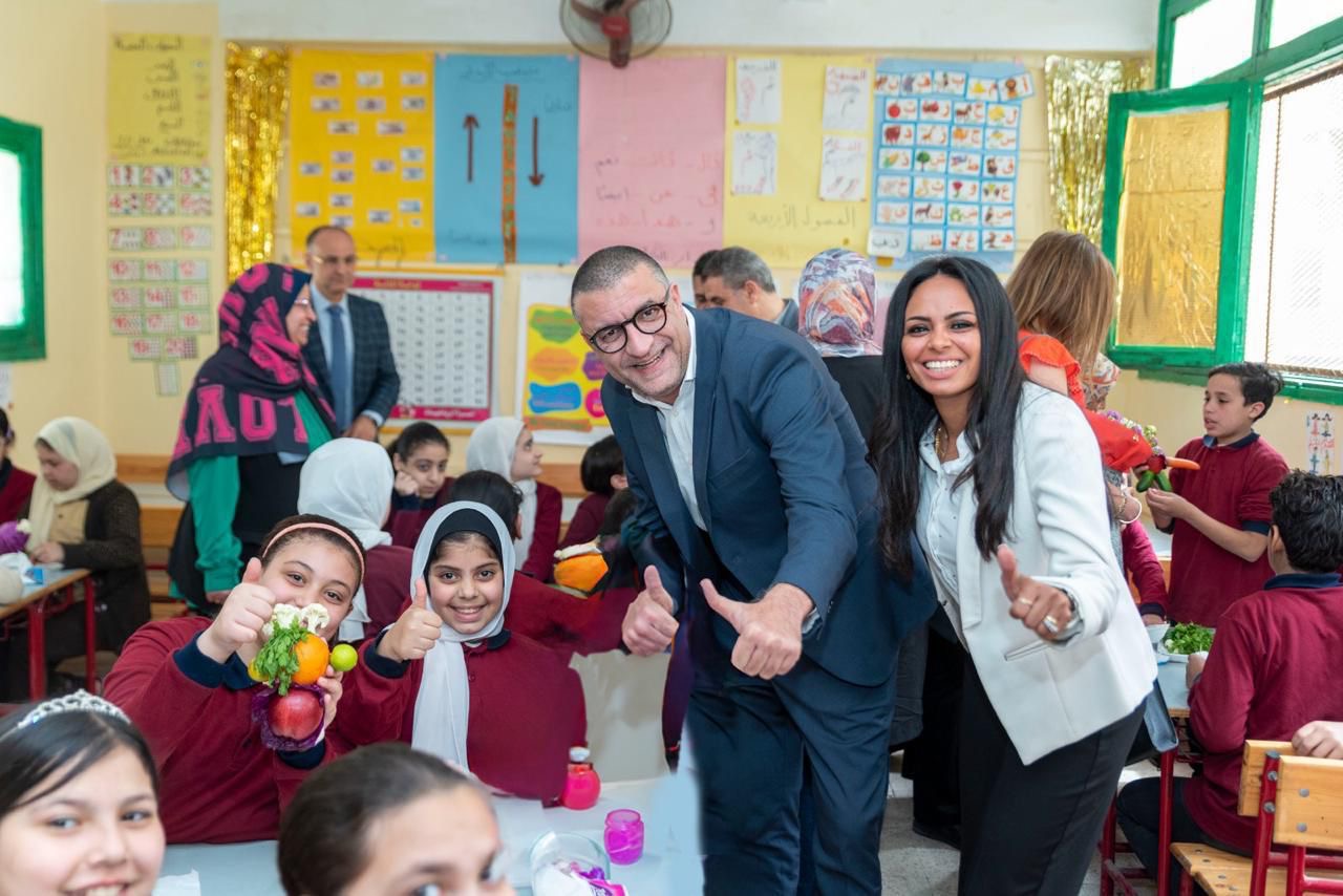 نستله مصر تقود جهود التوعية بالتغذية السليمة في 200 مدرسة حكومية بالشراكة مع مؤسسة "علمني"