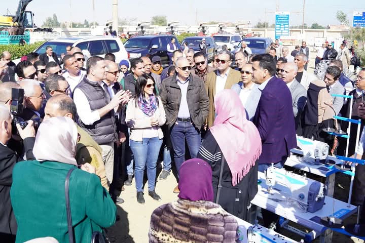 رانيا المشاط في المنيا : 179 مليار جنيه حجم الاستثمارات الموجهة لقطاع الزراعة والري في خطة العام المالي الجاري