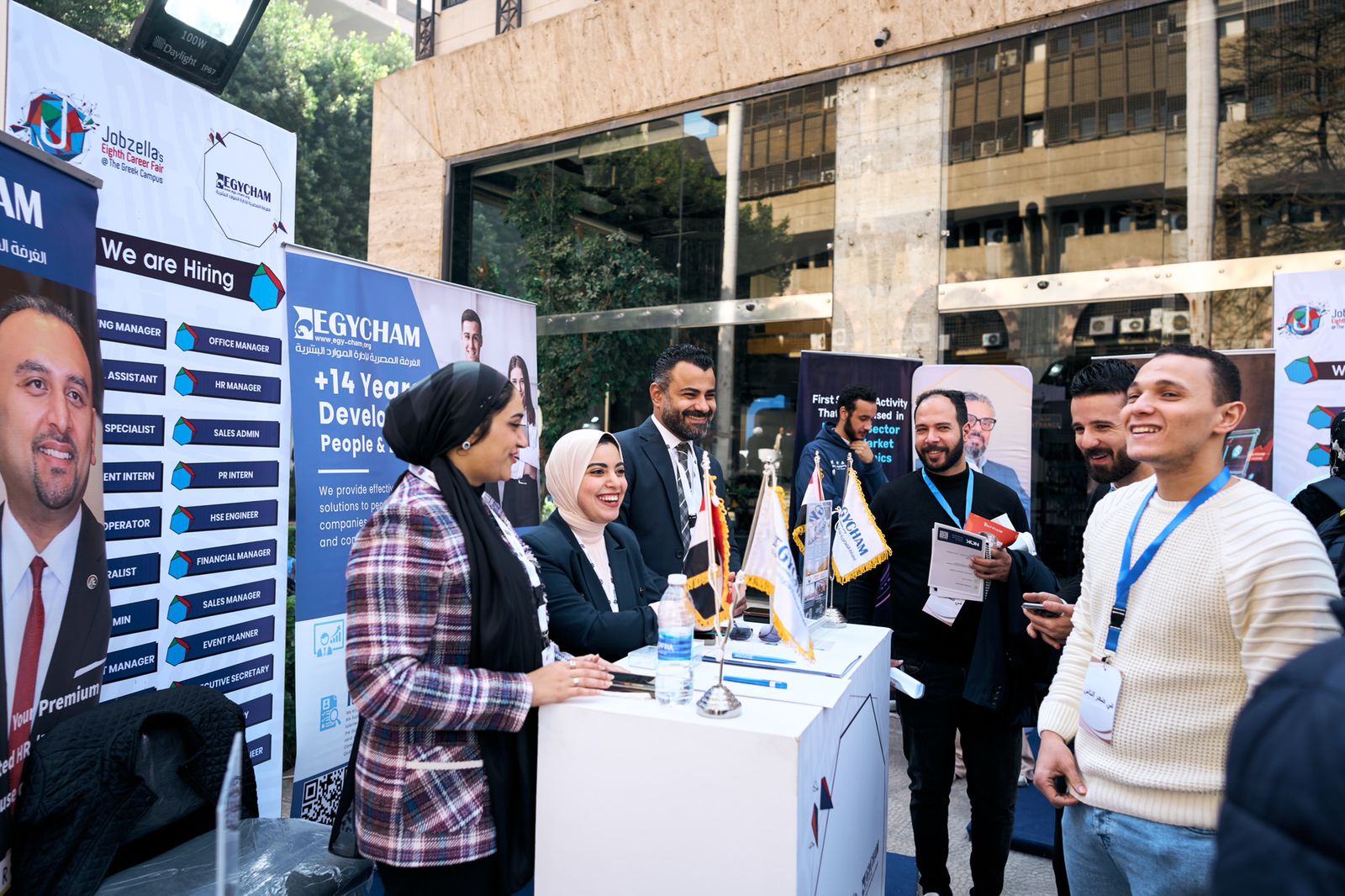 انطلاق النسخة الثامنة من معرض التوظيف السنوي في القاهرة "جوبزيلا"