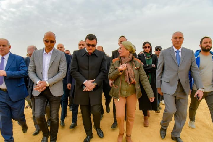 وزيرا الإسكان والبيئة يتفقدان موقع مشروع تدوير مخلفات البناء بالقاهرة الجديدة