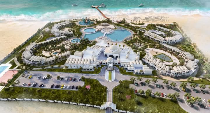 قطاع الأعمال : توقيع عقد تنفيذ مشروع منتجع كارنيليا بيتش السياحي بمرسى علم