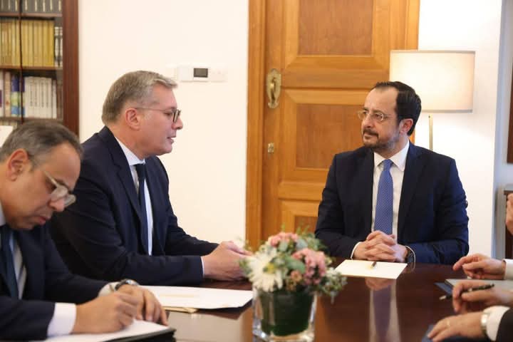 دعوة الرئيس القبرصي لحضور مؤتمر الطاقة الدولي بالقاهرة الشهر المقبل