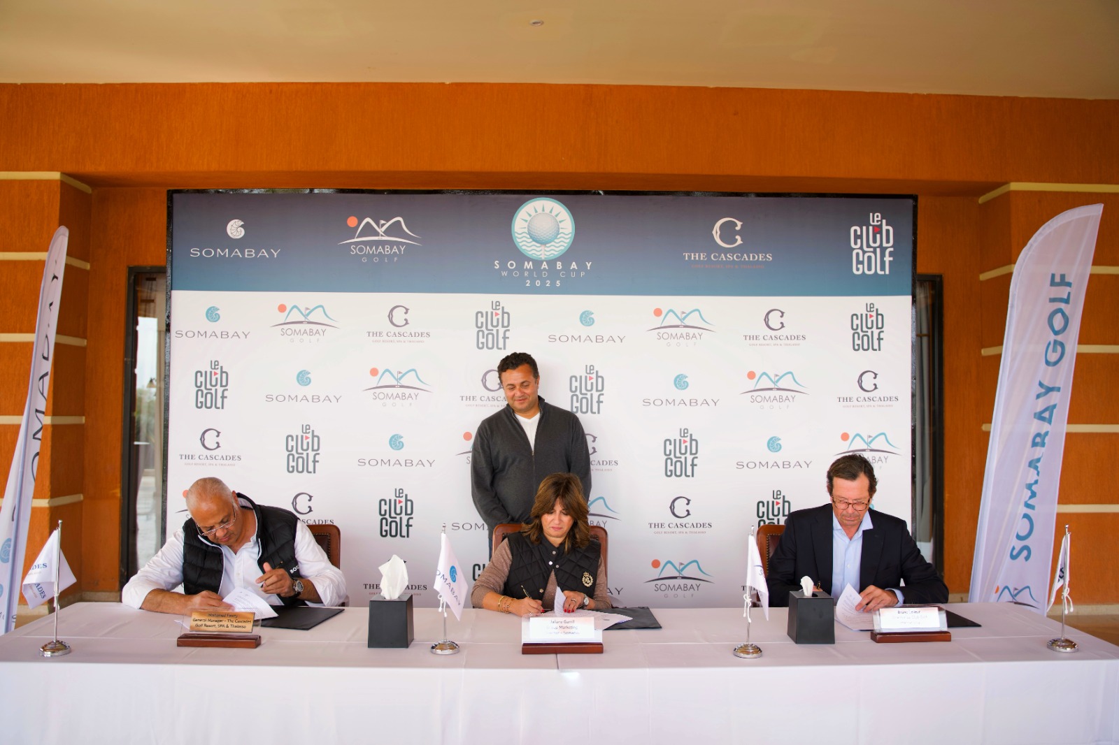 شراكة بين سوما باى و"Le Club Golf" لإقامة نهائيات كأس العالم للجولف في مصر