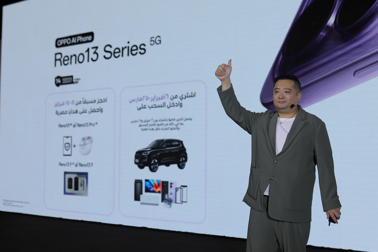 OPPO تعيد تعريف ابتكارات الهواتف الذكية المدعومة بالذكاء الاصطناعي مع إطلاق سلسلة Reno13 في مصر!