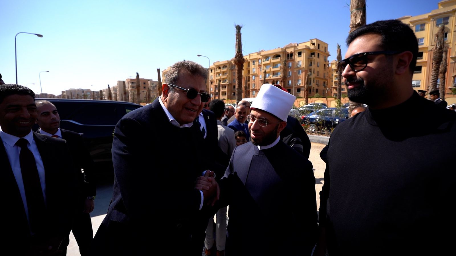 افتتاح مسجد "السيدة عواطف" بمدينة صن كابيتال في 6 أكتوبر بحضور 6 وزراء ومستشار رئيس الجمهورية