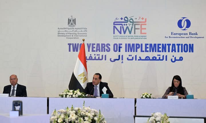 رئيس الوزراء يلقي كلمة خلال فعالية إطلاق تقرير المُتابعة الثاني للمنصة الوطنية "نُوَفِّي"