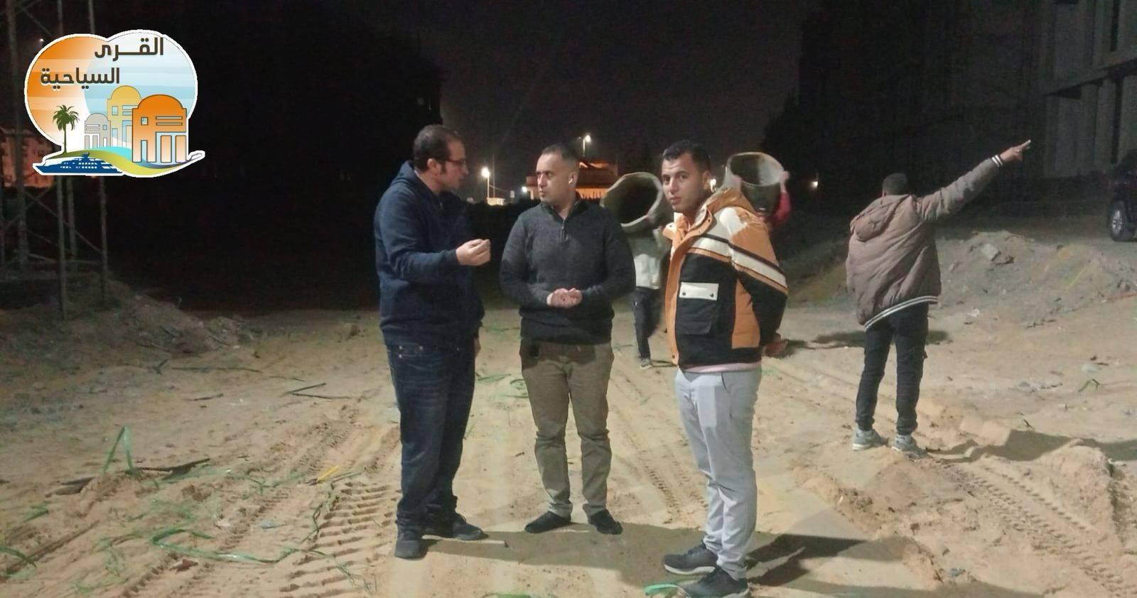 جهاز القرى السياحية يواصل ليلا تنفيذ 917 وحدة"فيلات وشاليهات وعمارات" بمارينا 8