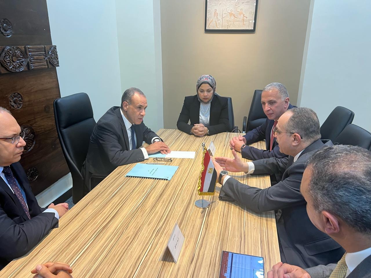 وزير الخارجية يبحث مع السويدي والمقاولون العرب تطورات مشروع سد نيريري بتنزانيا