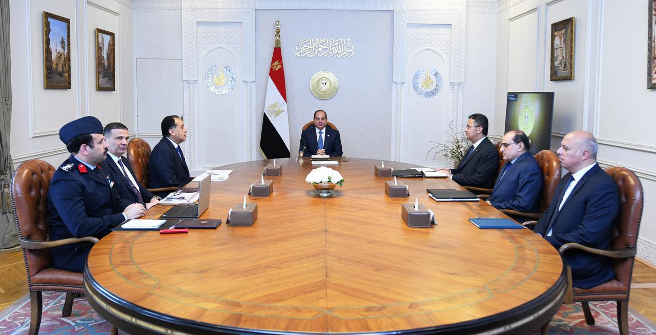 السيسي: توفير الاحتياجات الاستراتيجية للدولة لتحقيق الأمن الغذائي