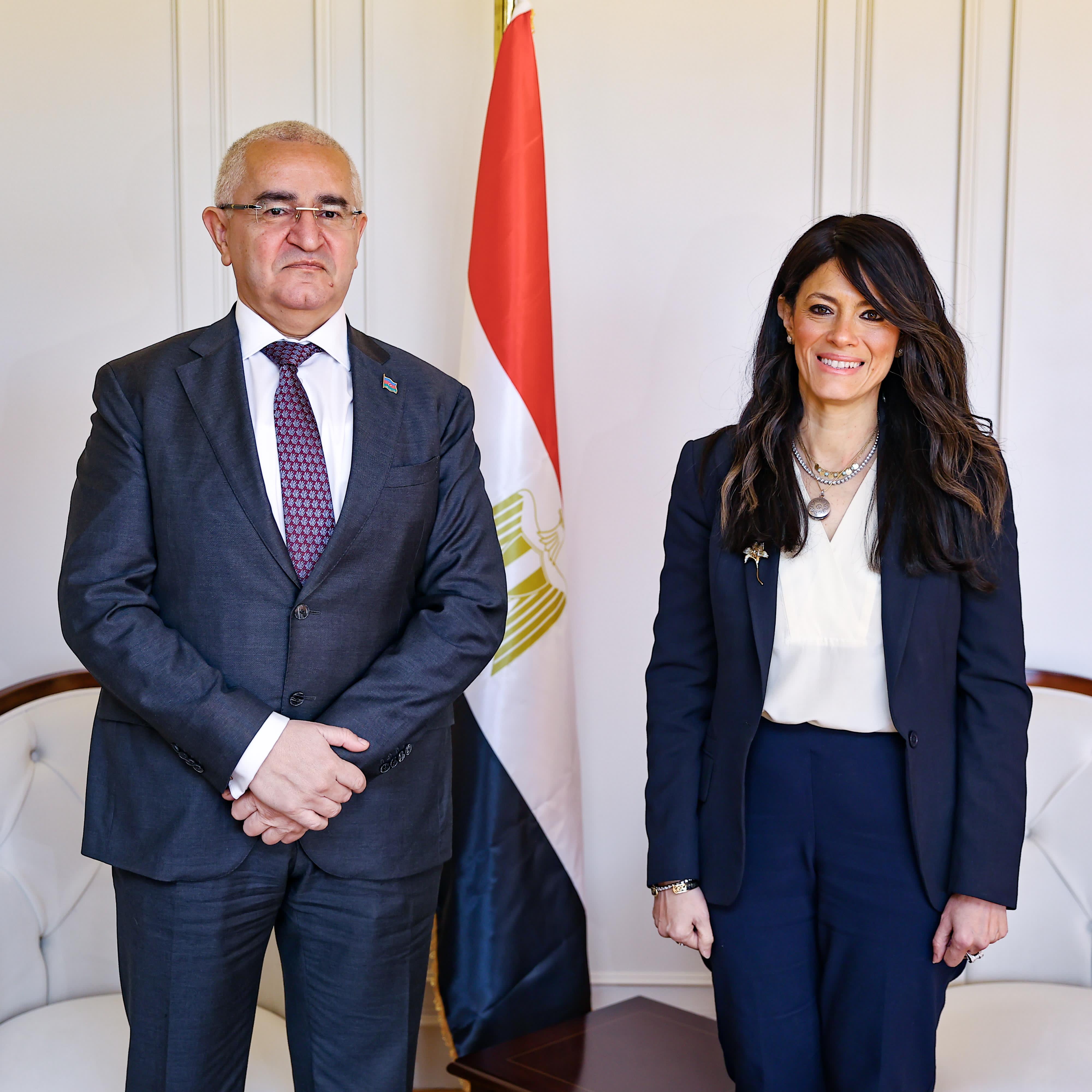 المشاط تبحث مع سفير جمهورية أذربيجان آفاق التعاون الاقتصادي والاستثماري التنموي