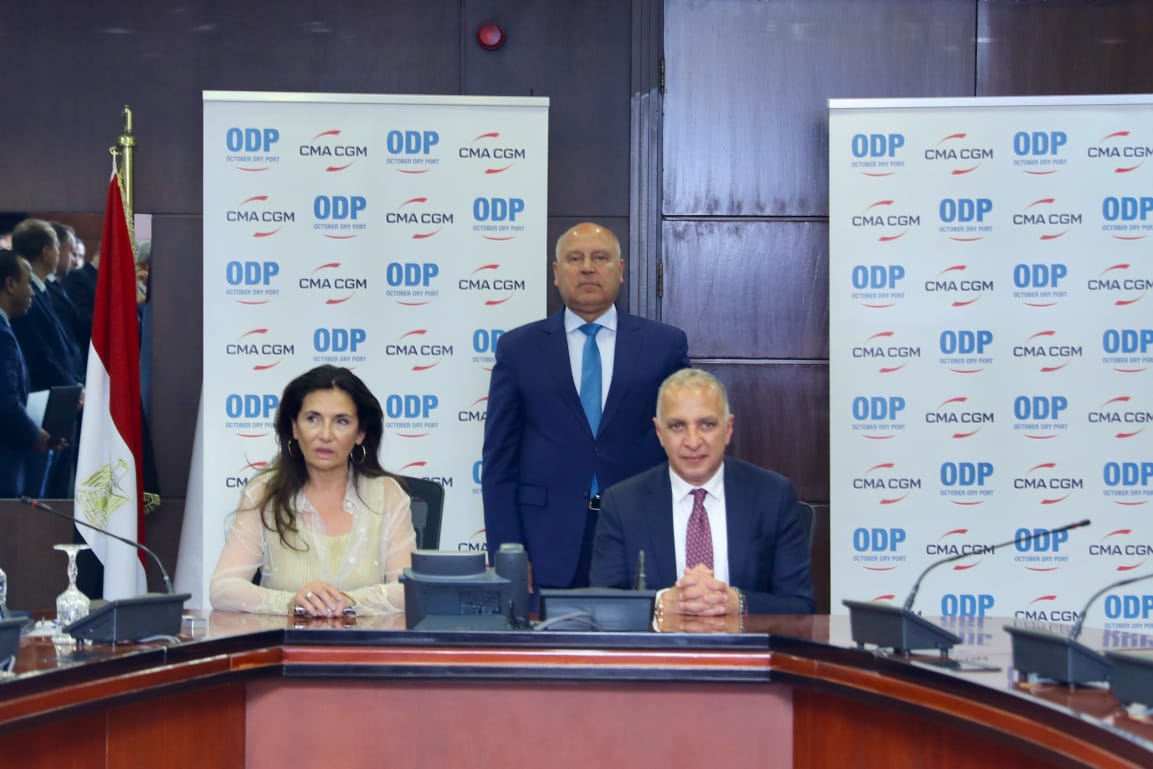 El-Wazir witnesses CMA CGM, ODP partnership signing