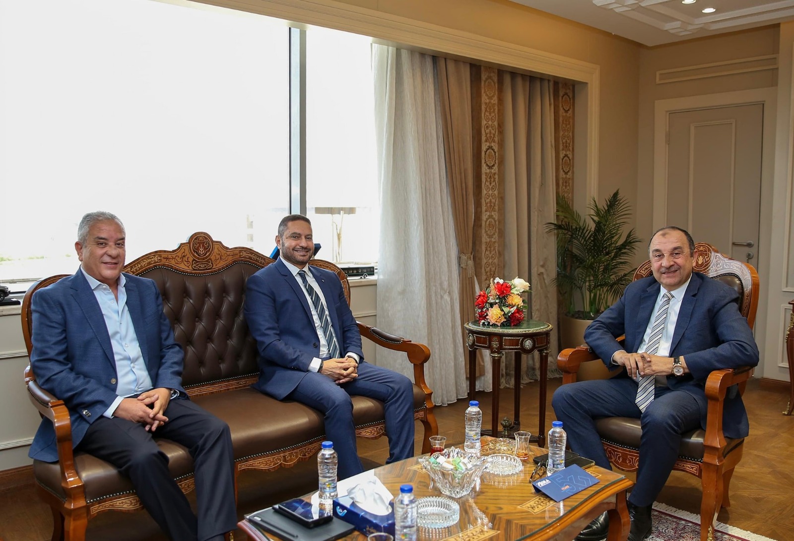 وزير الأعمال يبحث فرص التعاون مع شركة التوكل الكهربائية جيلا