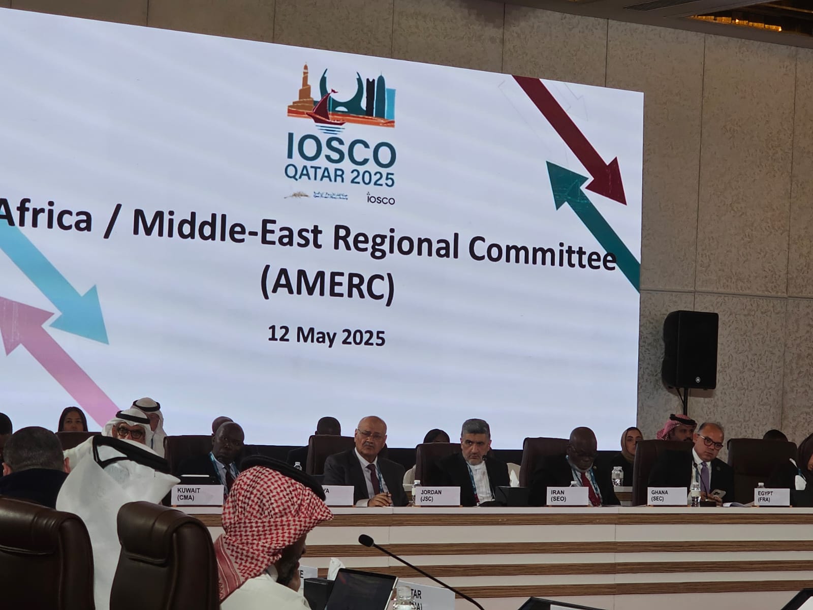 "محمد فريد" يشارك في اجتماع اللجنة الإقليمية للشرق الأوسط وشمال أفريقيا (AMERC)