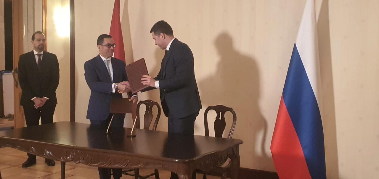 وزيرا التجارة بمصر وروسيا يوقعان بروتوكول اجتماعات الدورة الخامسة عشر من أعمال اللجنة المشتركة