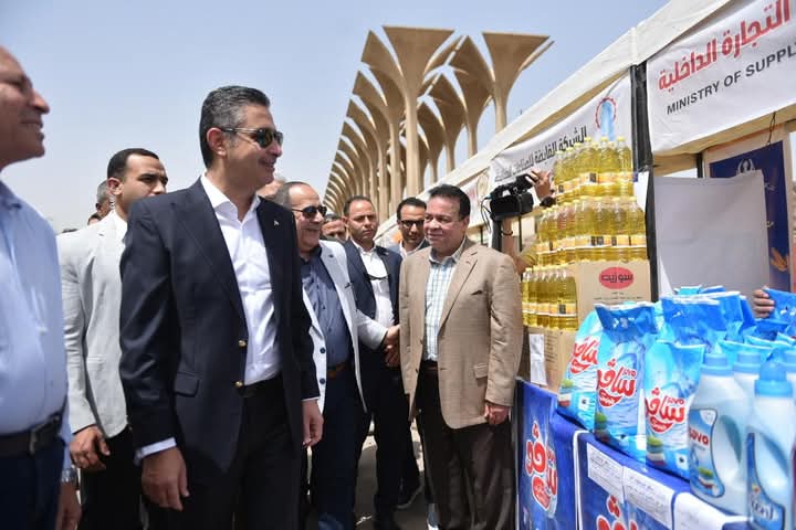 افتتاح سوق اليوم الواحد بمدينة نصر