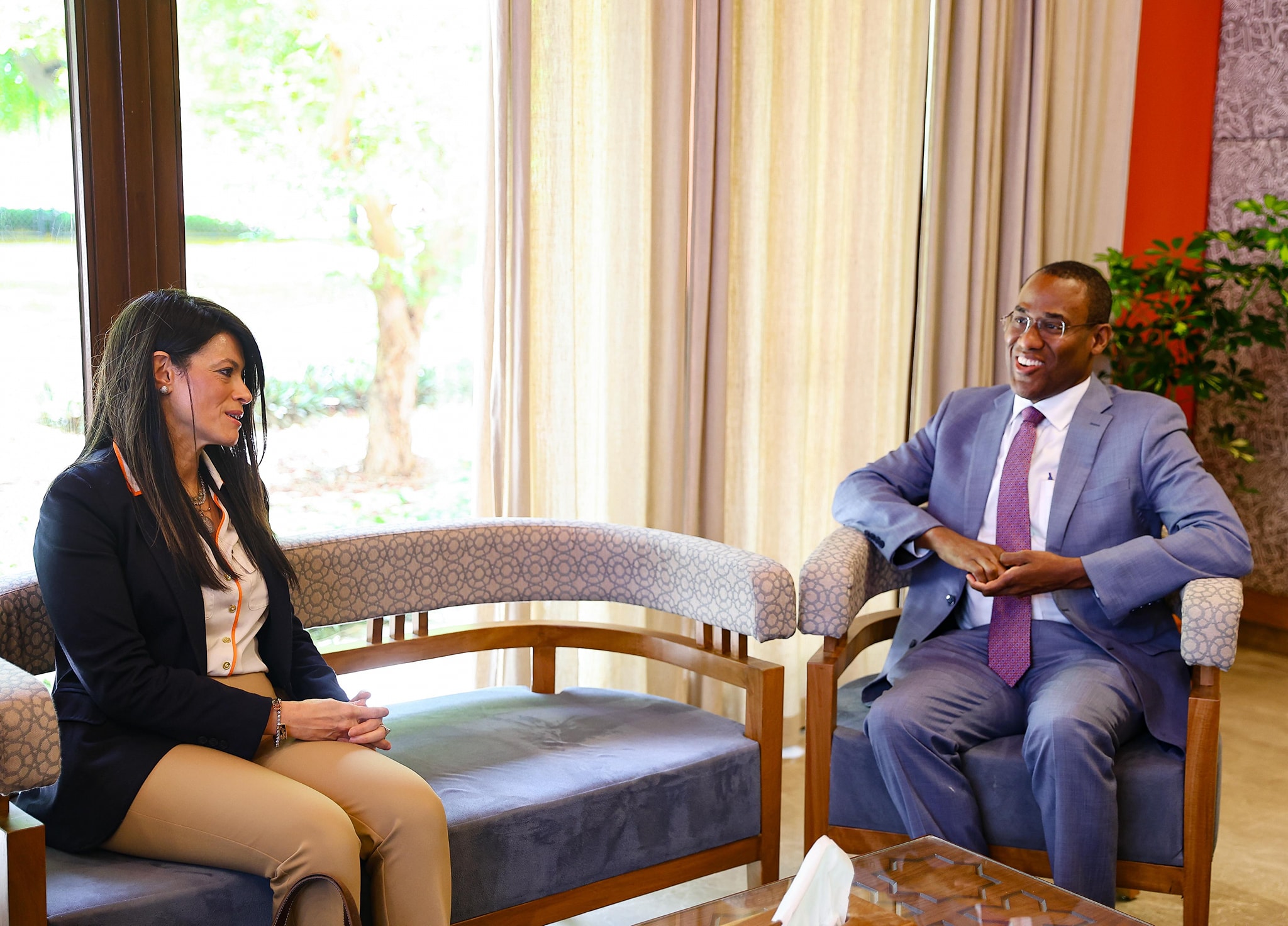 Al-Mashat, Nigel Clarke participate in Cairo1st IMF research conference