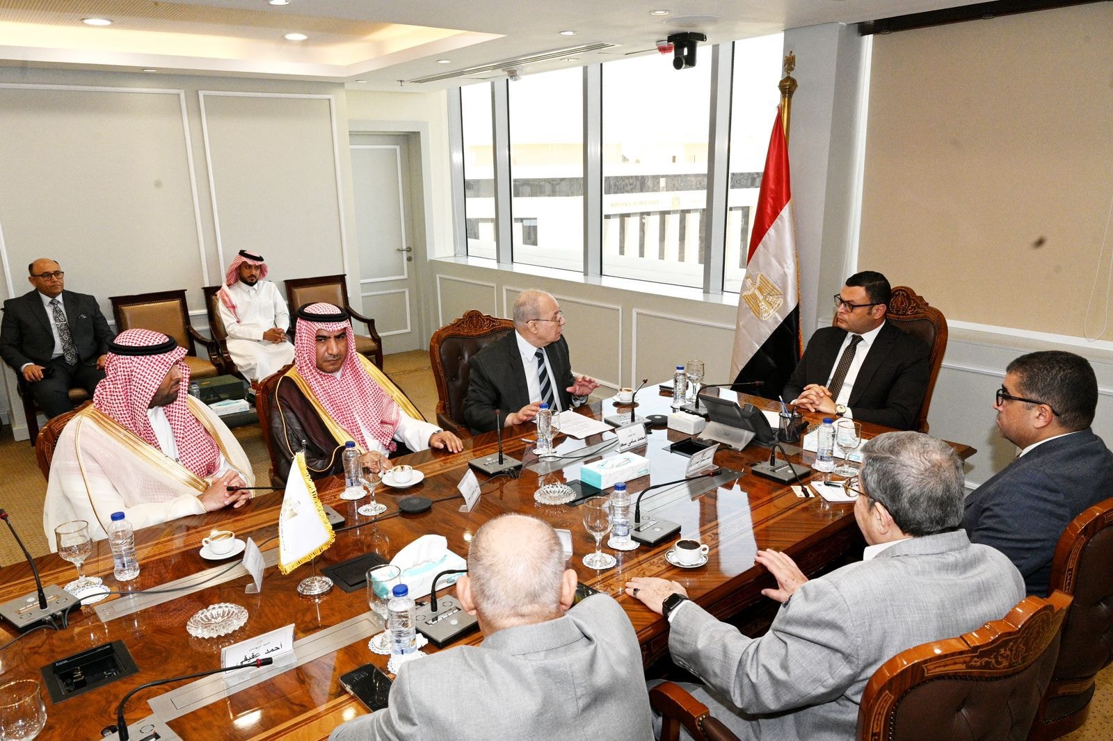 وفد سعودي : شركات مصرية تعمل في مشروعات ضخمة بالمملكة ونأمل في المزيد