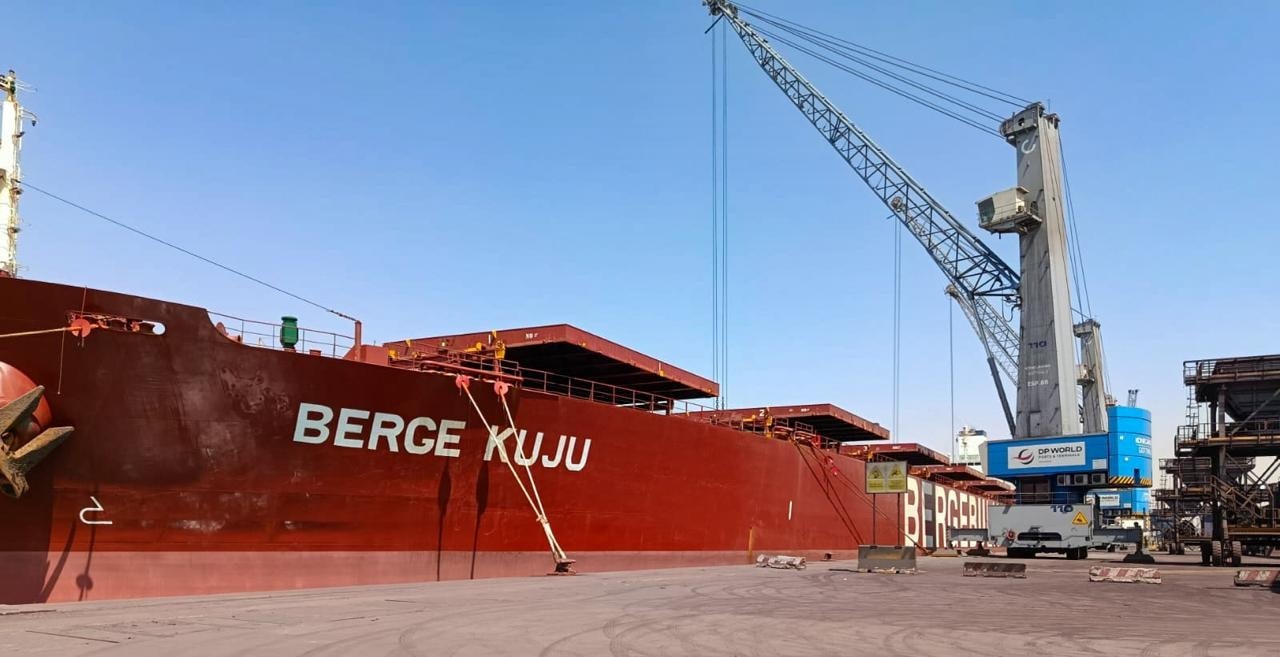 Sokhna Port welcomes largest dry bulk ship