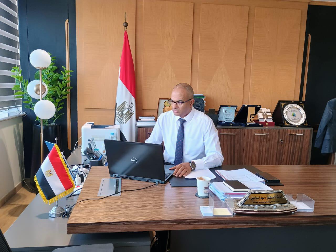 نائب وزير الإسكان يُتابع موقف مشروعات مياه الشرب والصرف الصحى بمحافظة المنيا