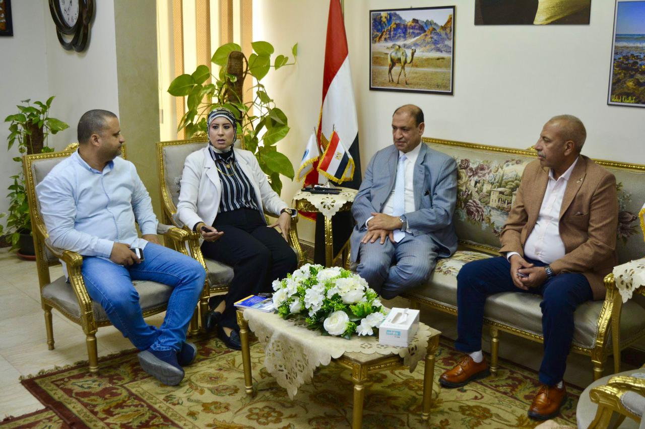 Makhlouf, Abu El-Magd discuss investment development in Attaka Free Zone