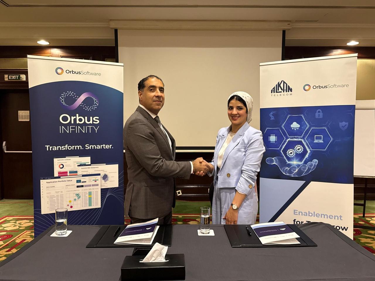 «ألكان تليكوم» توقع شراكة استراتيجية مع Orbus Software لتسريع التحول المؤسسي في السوق المصرية