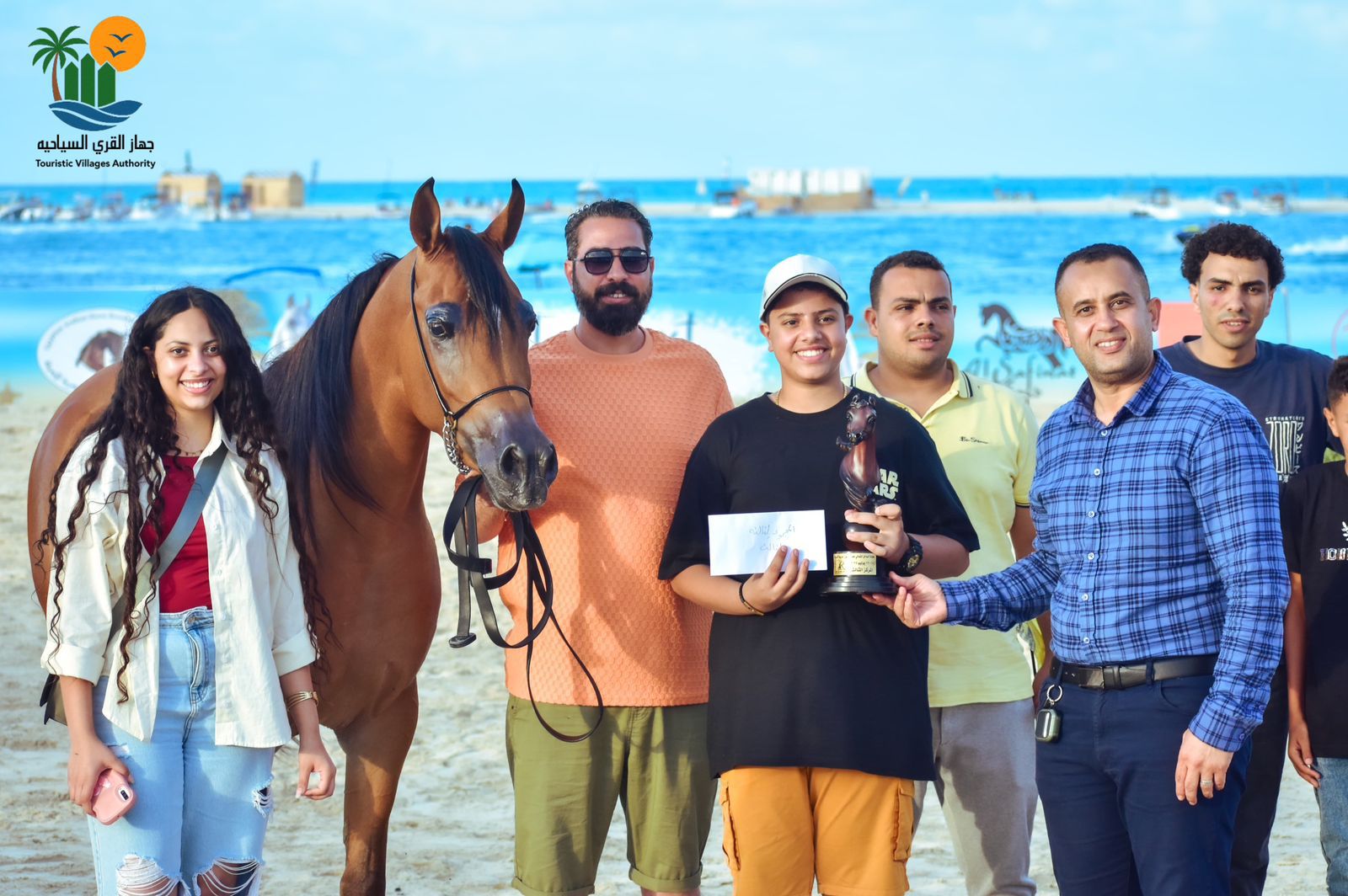 Khalafallah attends North Coast Arabian horse championship