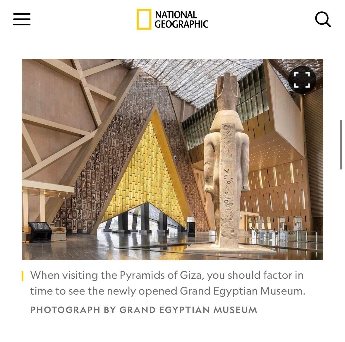 National Geographic lists Giza pyramids in top 7 ancient sites