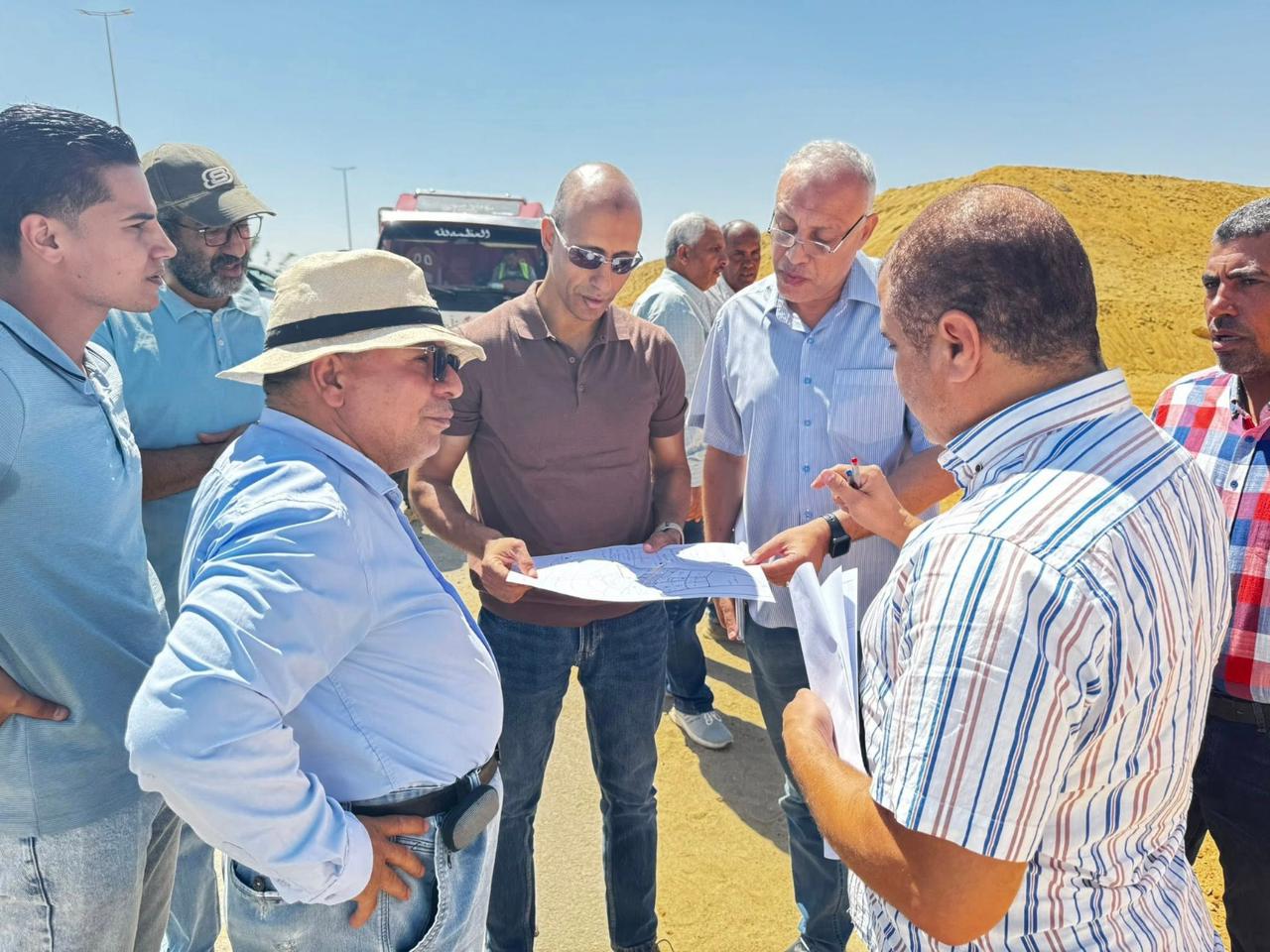 مسئولو جهاز مدينة القاهرة الجديدة يتفقدون أعمال الكهرباء والمرافق بالتجمع السادس