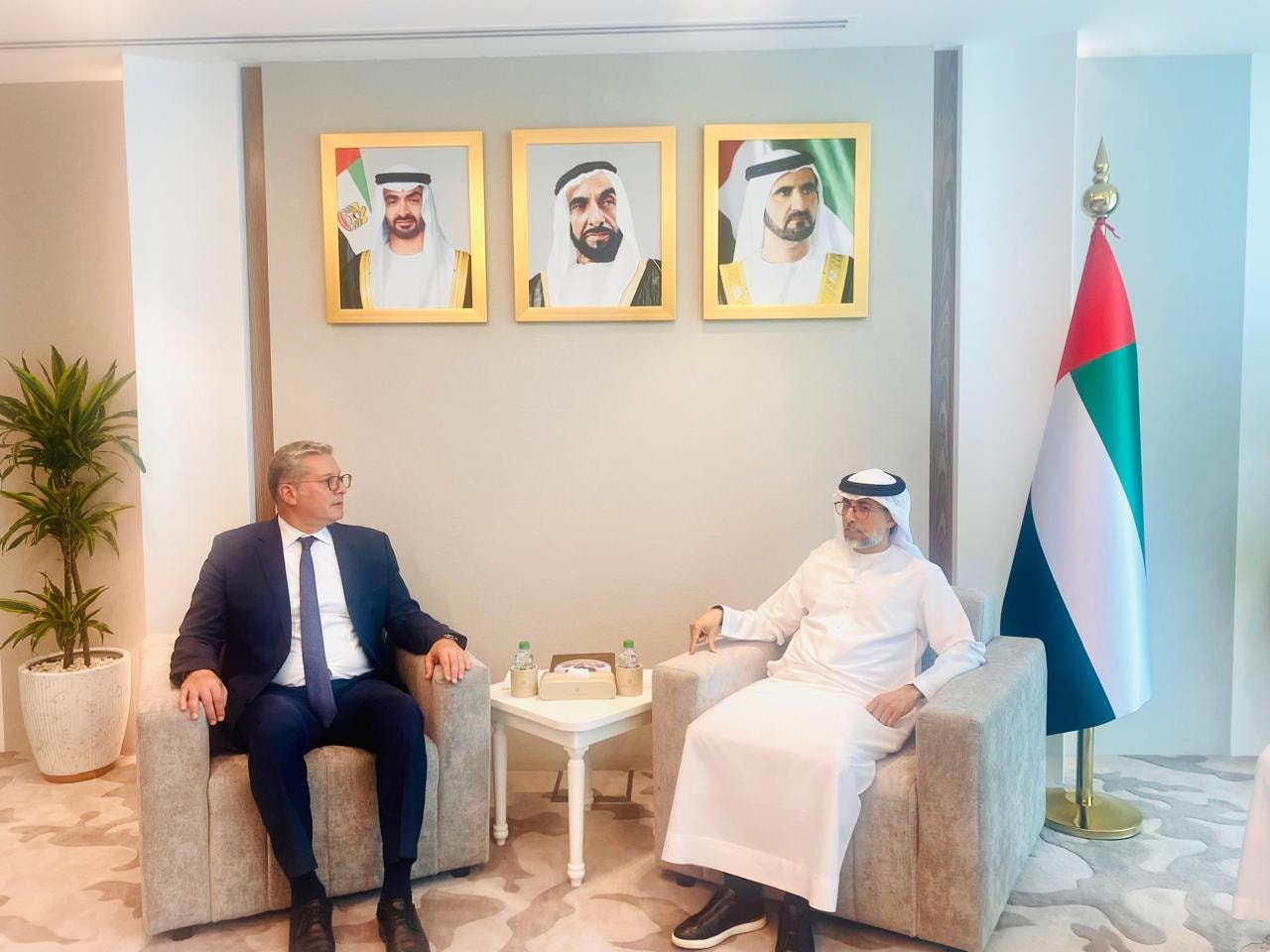 وزير البترول يبحث مع نظيره الإماراتي تعزيز الشراكة في قطاع الطاقة