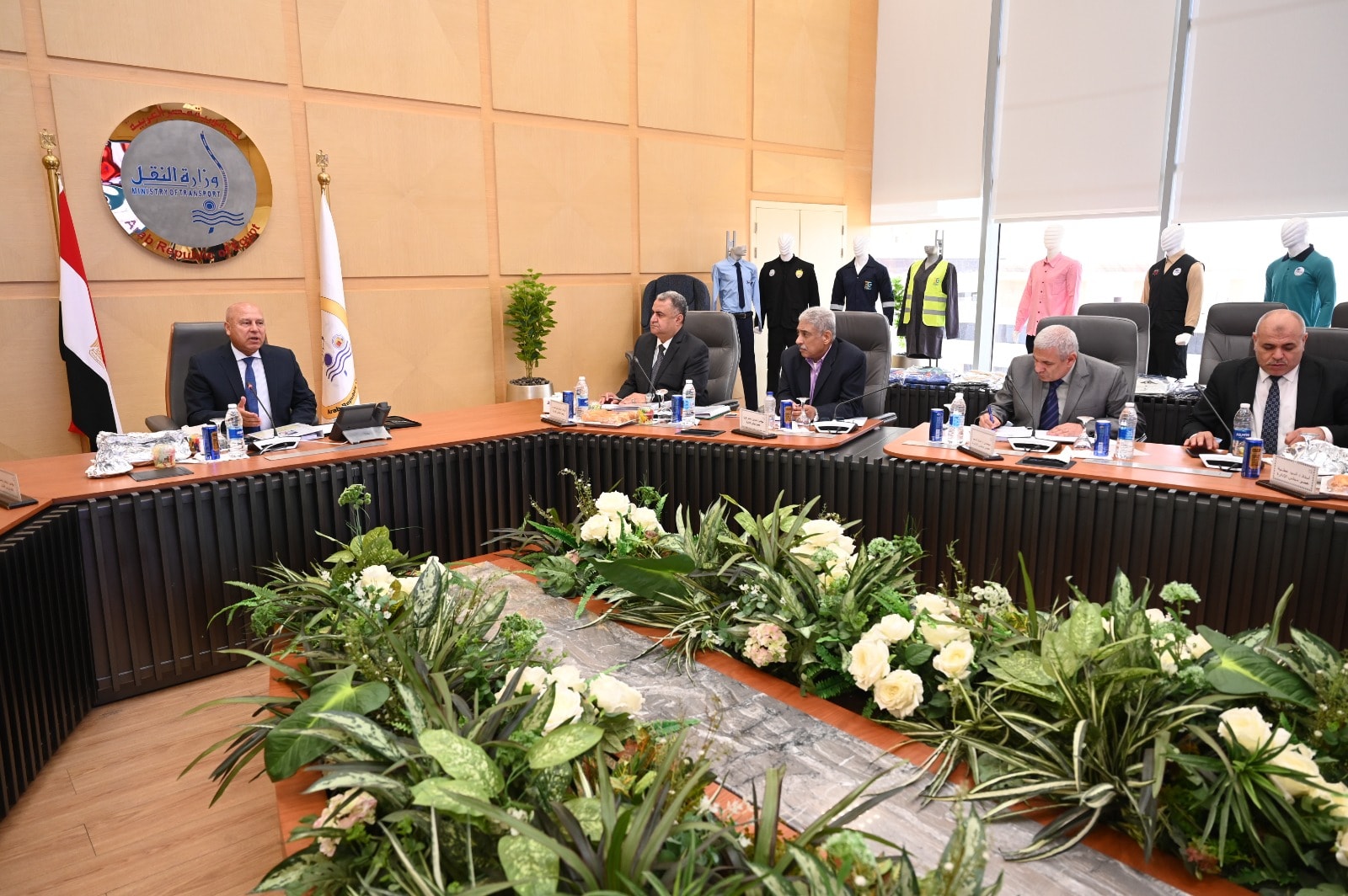 Al-Wazir highlights support for railway company employees