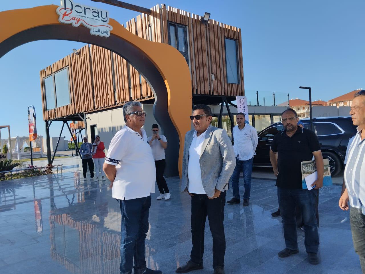 رئيس جهاز مدينة دمياط الجديدة يتفقد أحد مشروعات الشراكة مع القطاع الخاص