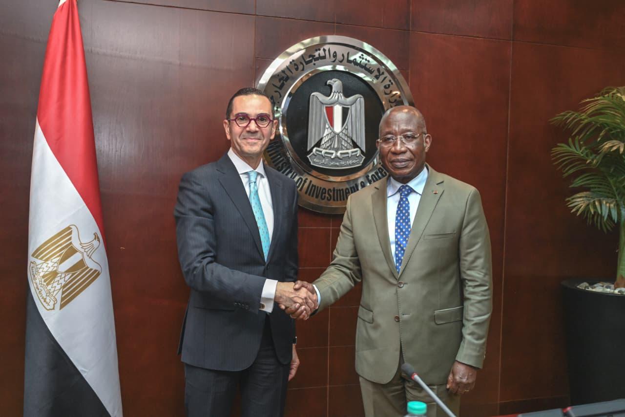 El Khatib discusses boosting economic partnership with Ivorian counterpart