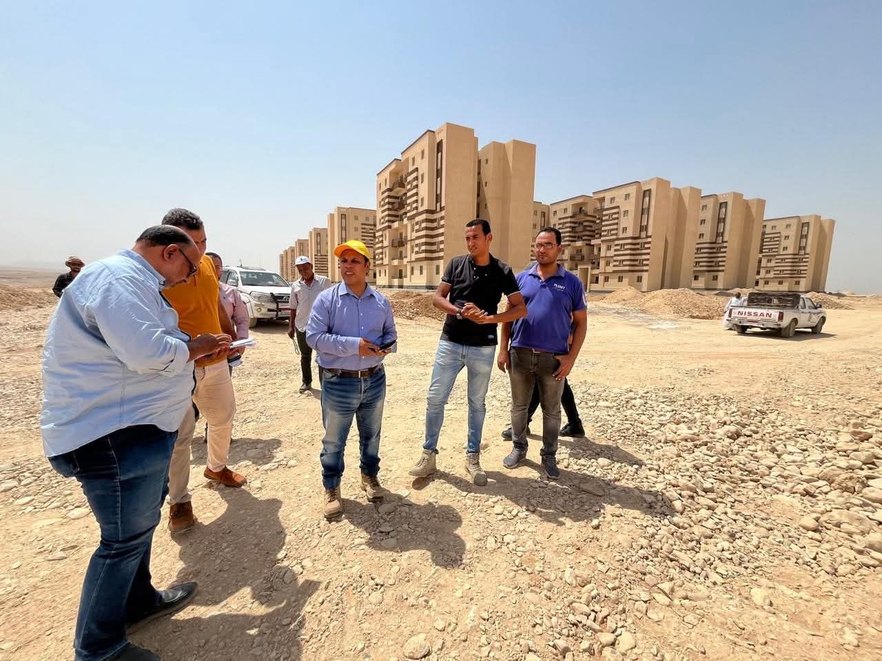 Housing Ministry monitors progress of New Qena projects