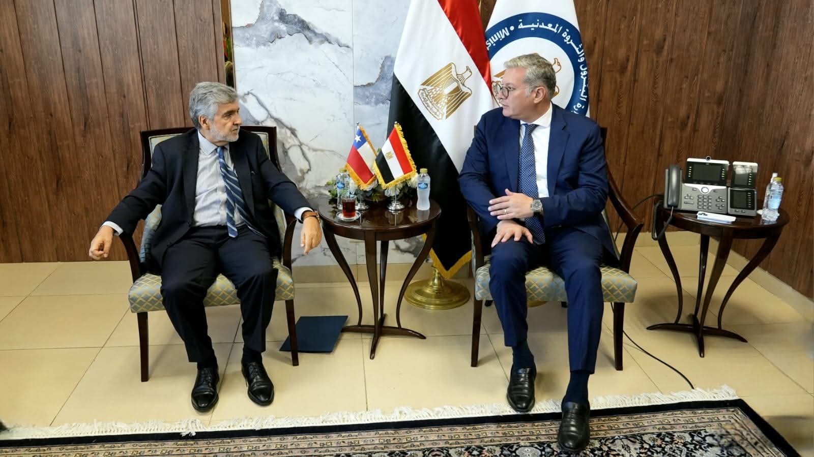 البترول تبحث تسريع أعمال شركة إيناب سيبترول بالصحراء الشرقية