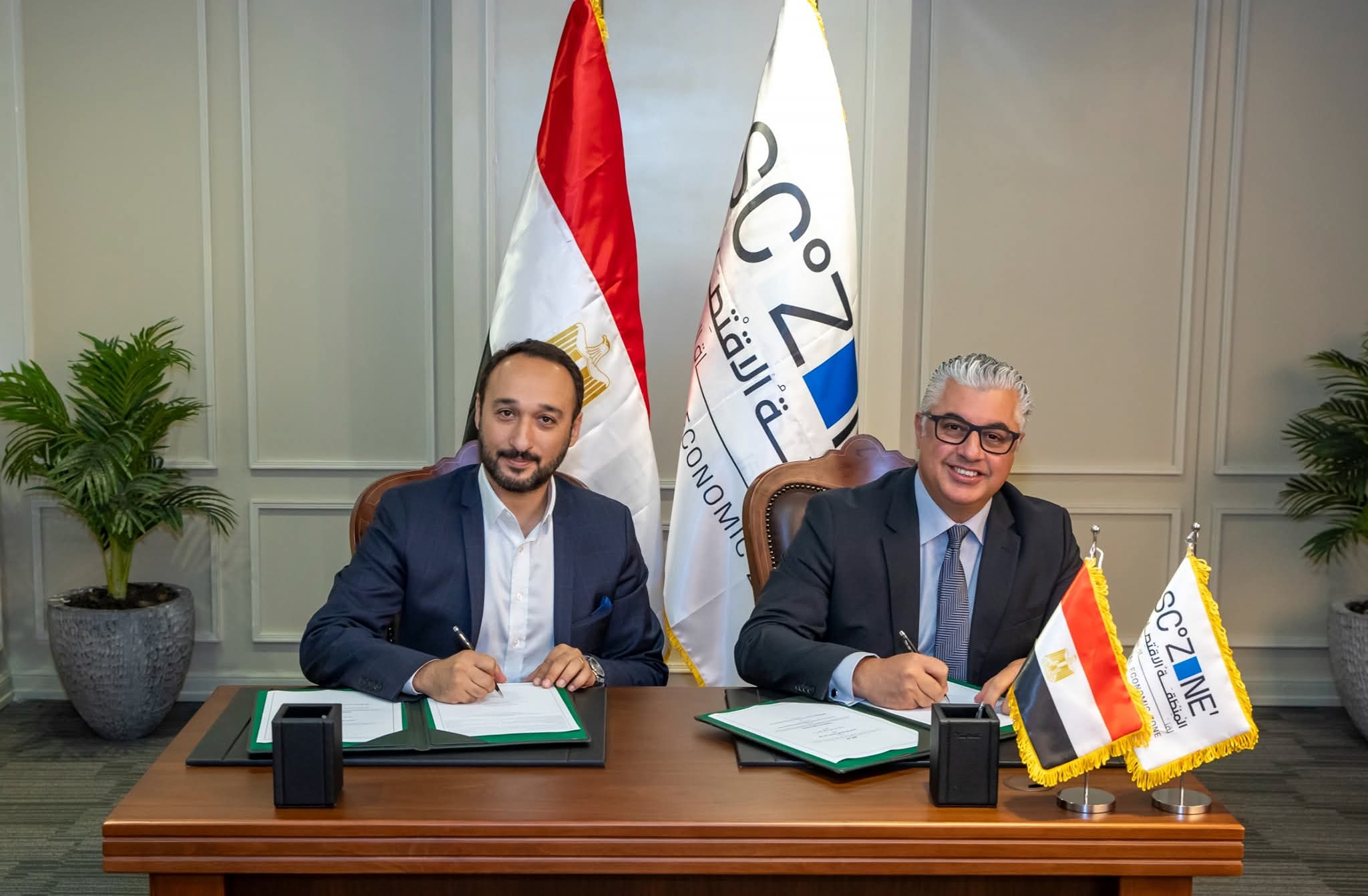 باستثمارات 35 مليون دولار .. توقيع عقد إنشاء مصنع نيل أورميه التركي للمنسوجات