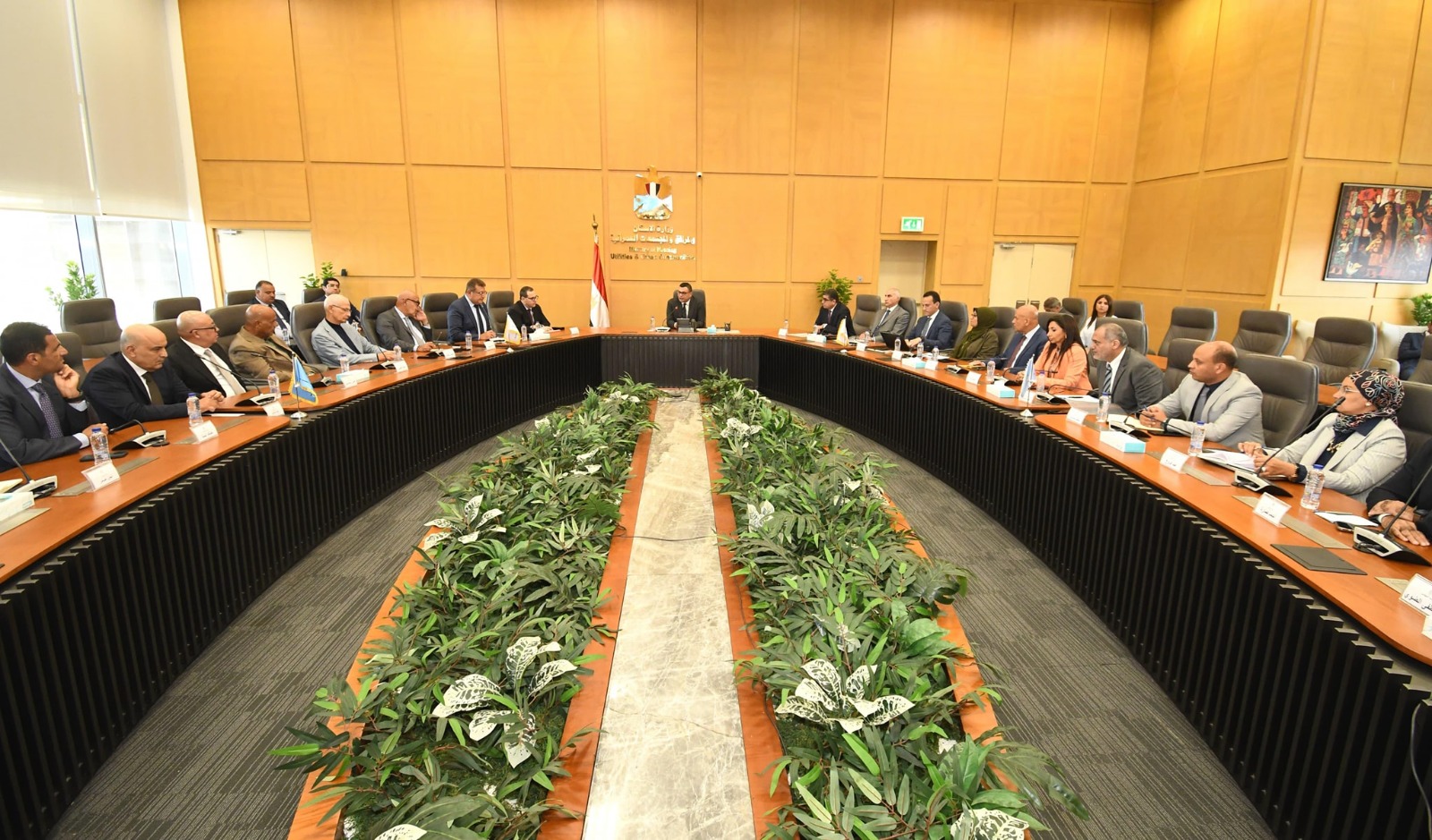 الشربيني يبحث مع المطورين العقاريين استراتيجية العمران الأخضر وإجراءات إنشاء منصة تصدير العقار