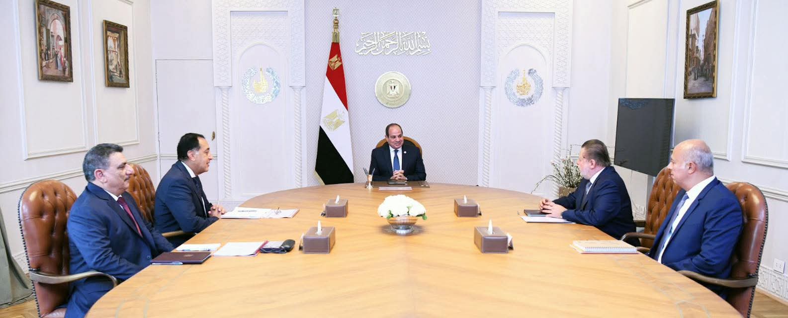 السيسي : مواصلة العمل بنظام سعر صرف مرن وزيادة مستويات الاحتياطي من النقد الأجنبي