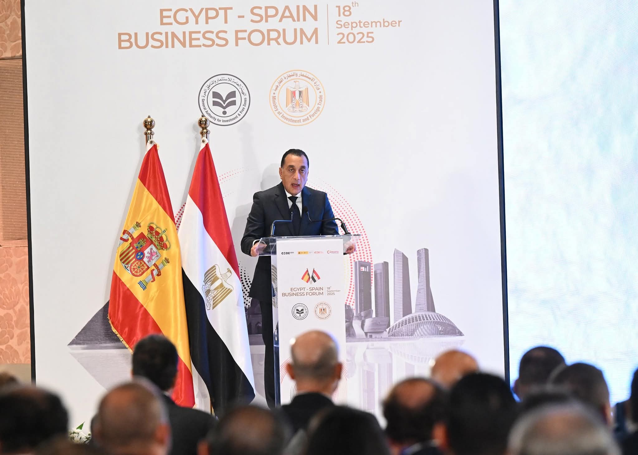 مدبولي: نثمن التعاون مع إسبانيا في مشروعات التالجو وجريفولز وسيمنز جاميسا