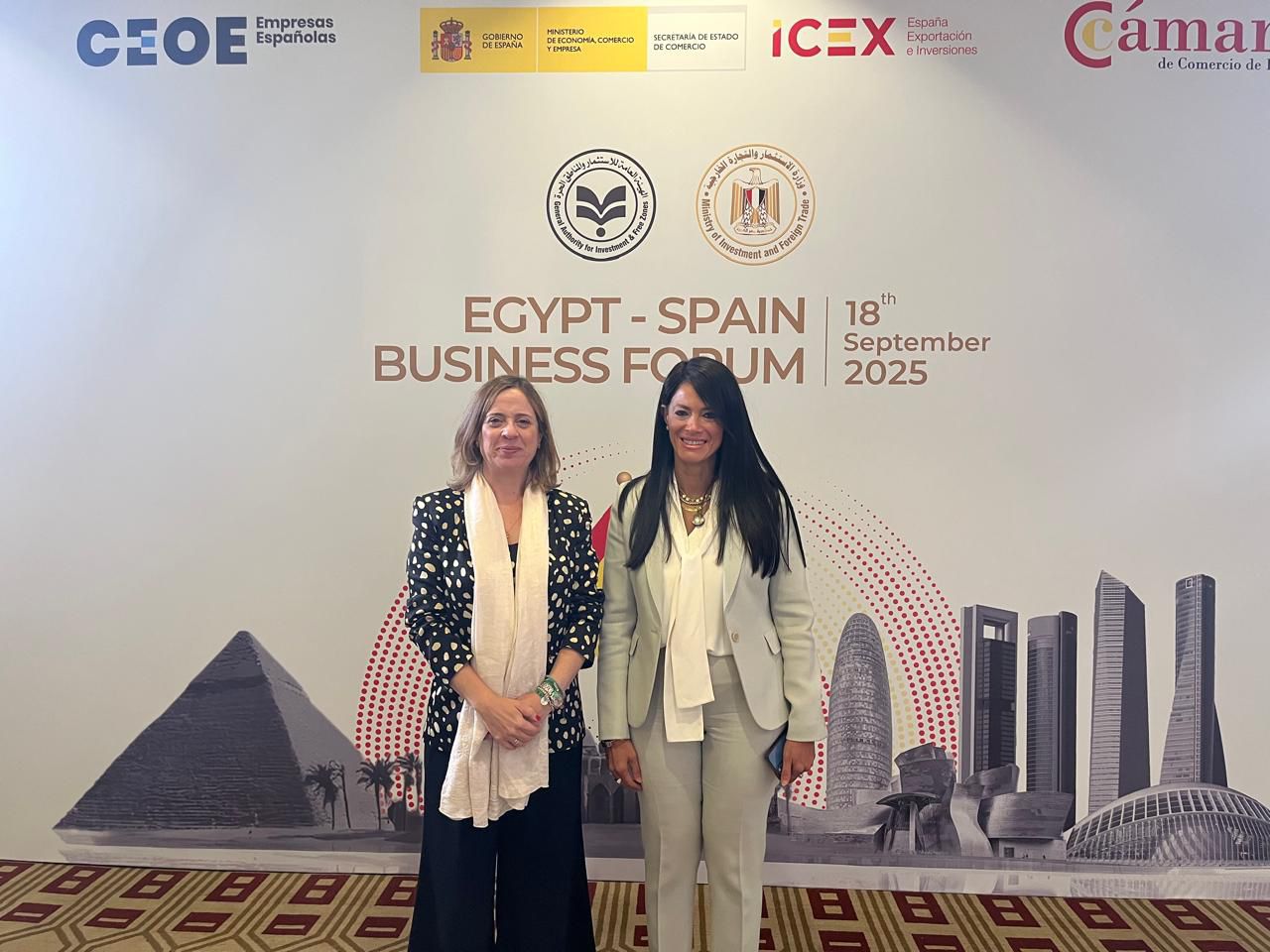 Egypt’s Planning Minister meets Spain’s Trade Minister at Egypt-Spain Business Forum