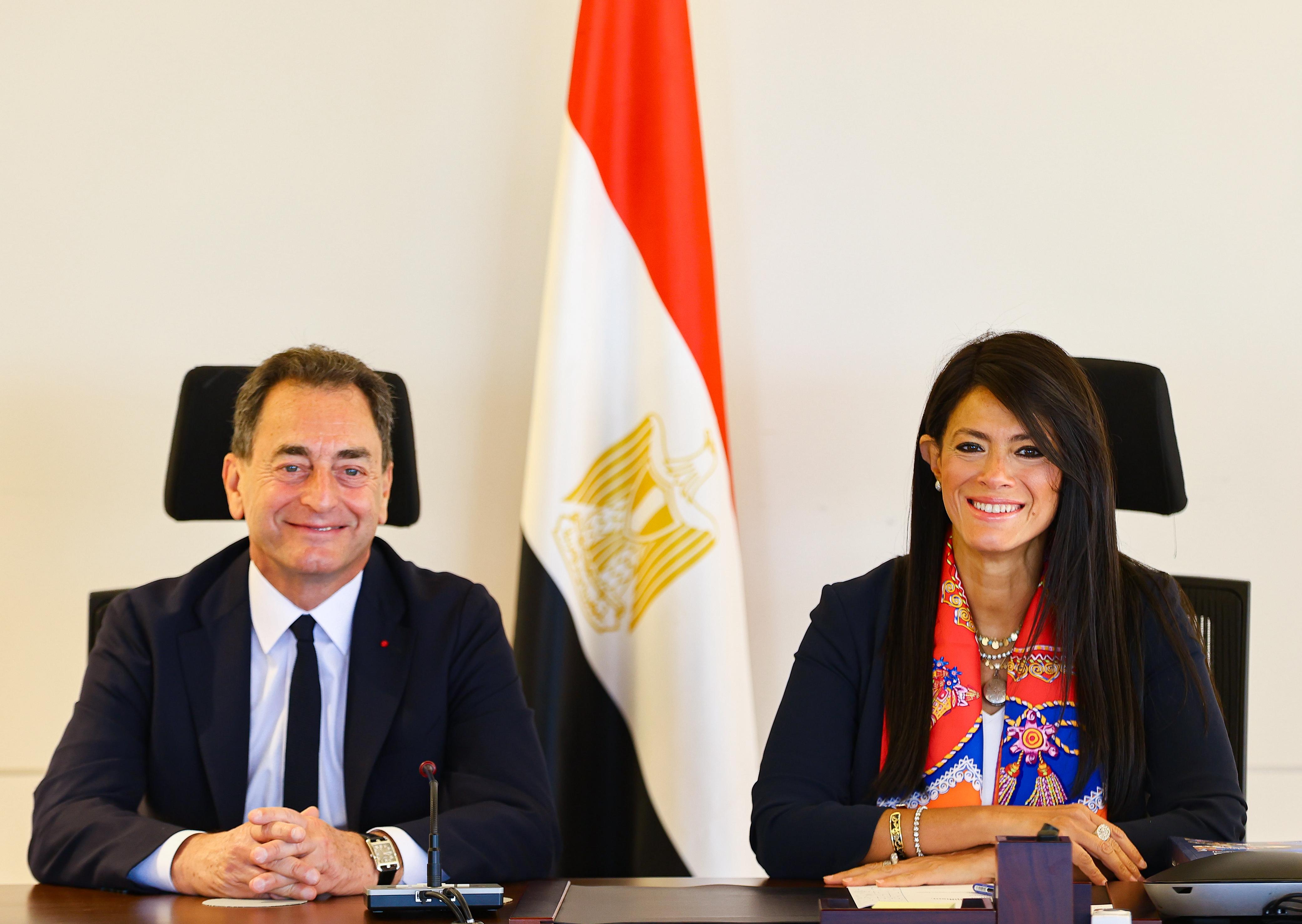 وزيرة التخطيط تبحث مع السفير الفرنسي تنفيذ اتفاق الشراكة الاقتصادية