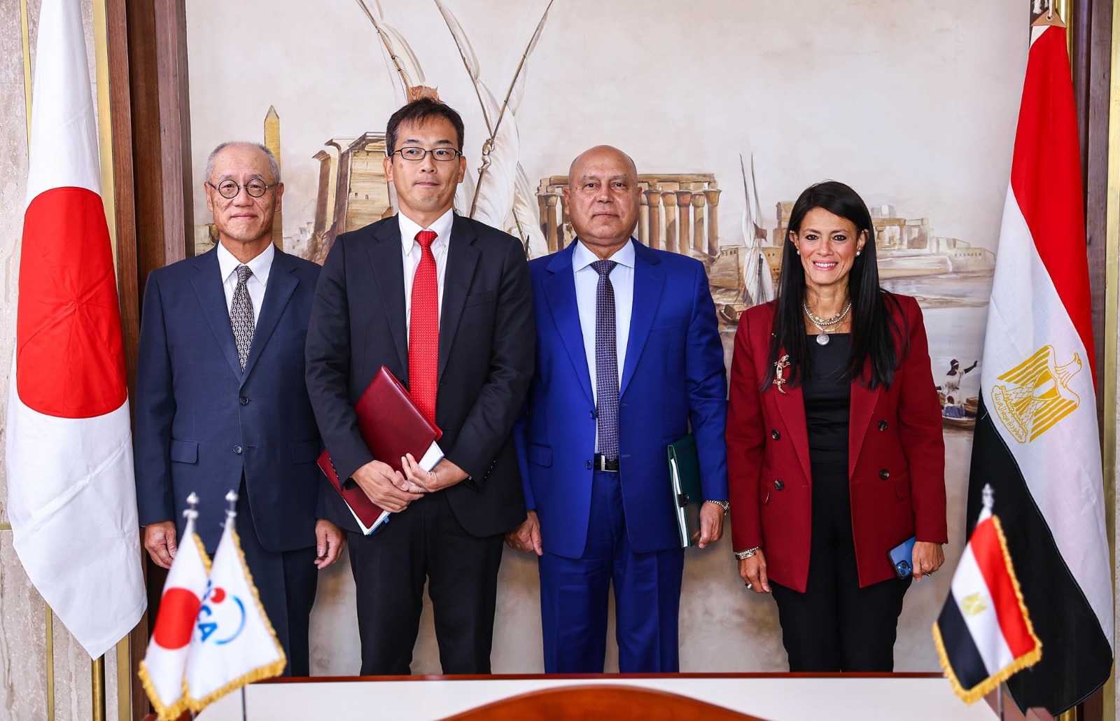 توقيع الاتفاقية التمويلية الخاصة بالشريحة الرابعة من المرحلة الأولى للخط الرابع لمترو الأنفاق