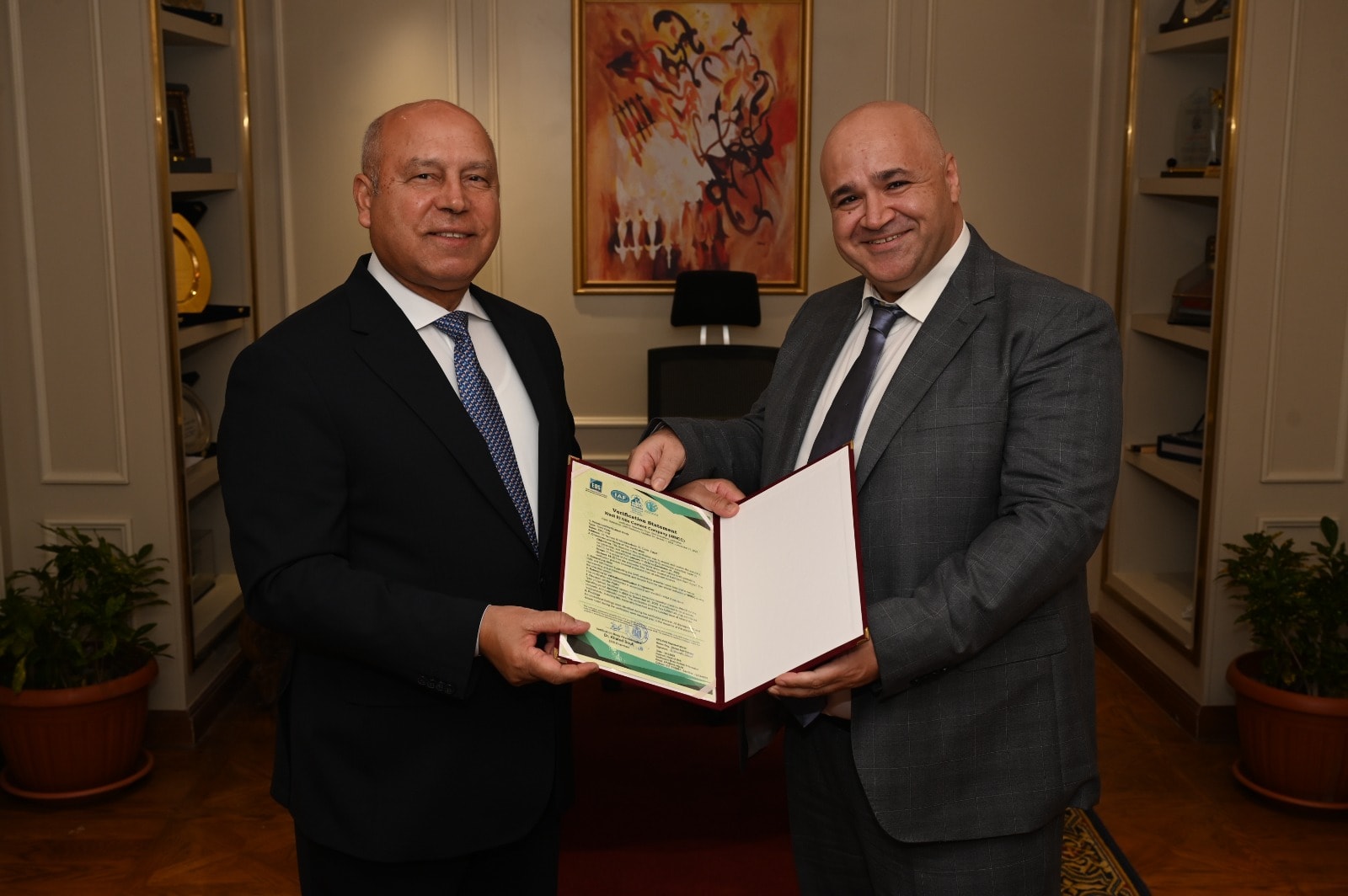 Six industrial firms receive carbon footprint certificates